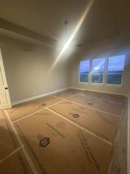 In-progress construction of a new home in Fannin Ranch, Leonard, TX (Image 8).