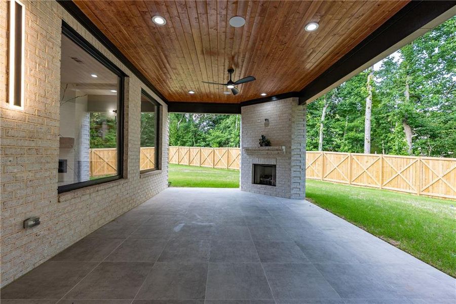 Exterior details and patio area of a home in , Lawrenceville (Image 70). Exterior details and patio area of a home in , Lawrenceville (Image 70).