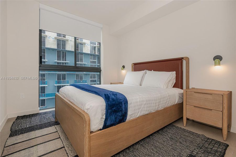 Furnished interior view inside a new home in , Miami (Image 21).