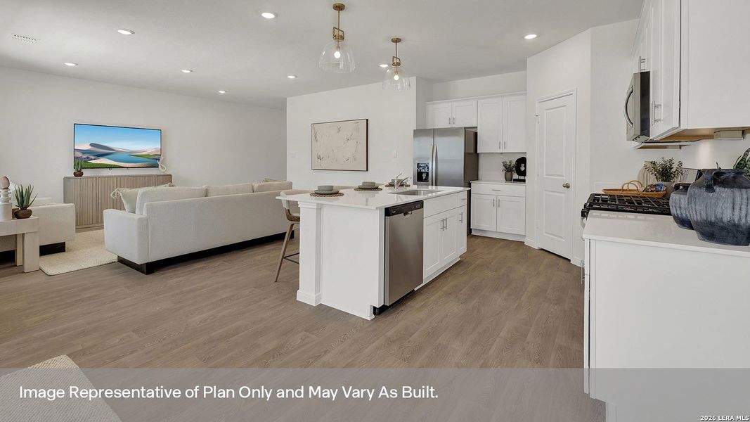 Furnished interior view inside a new home in Paramount, Kyle (Image 15).