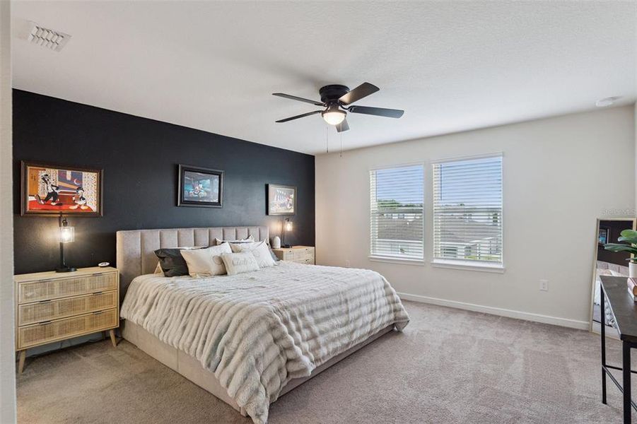 Furnished interior view inside a new home in , Clermont (Image 26).