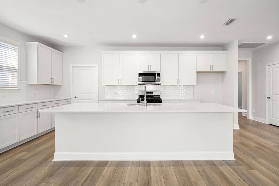Furnished interior view inside a new home in Midpoint at New Riverside, Bluffton (Image 5).