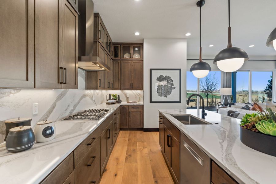 Representative furnished interior of a home built from the 1 by Trumark Homes in RainDance, Windsor (Image 5).