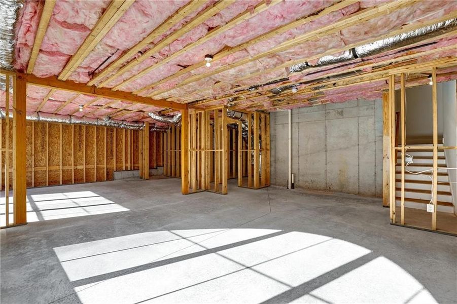 In-progress construction of a new home in , Gainesville, GA (Image 59).