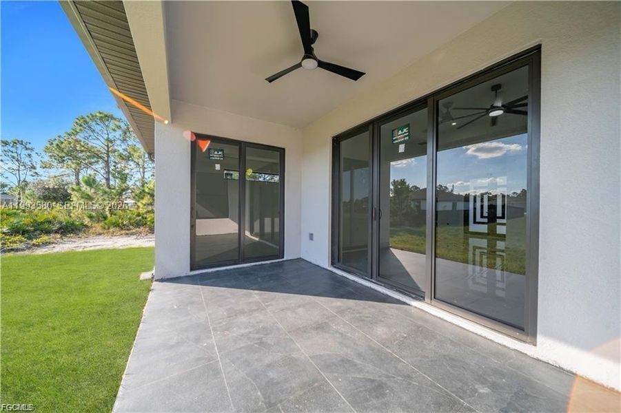 Exterior details and patio area of a home in , Lehigh Acres (Image 3).