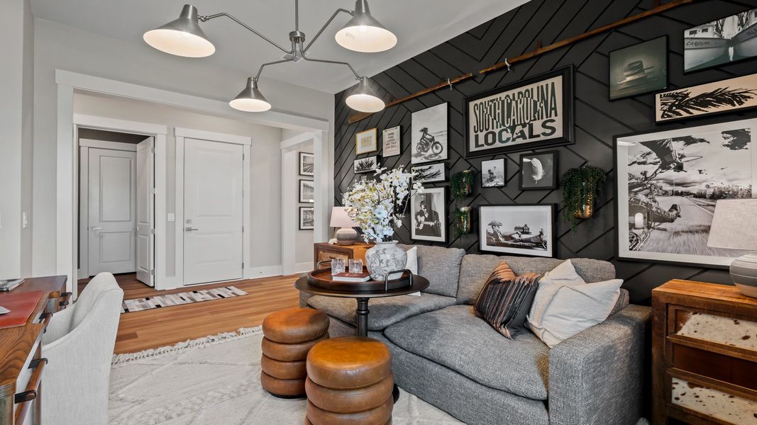 Representative furnished interior of a home built from the Traveler by DRB Elevate. in Summerwind Crossing at Lakes of Cane Bay, Summerville (Image 8).