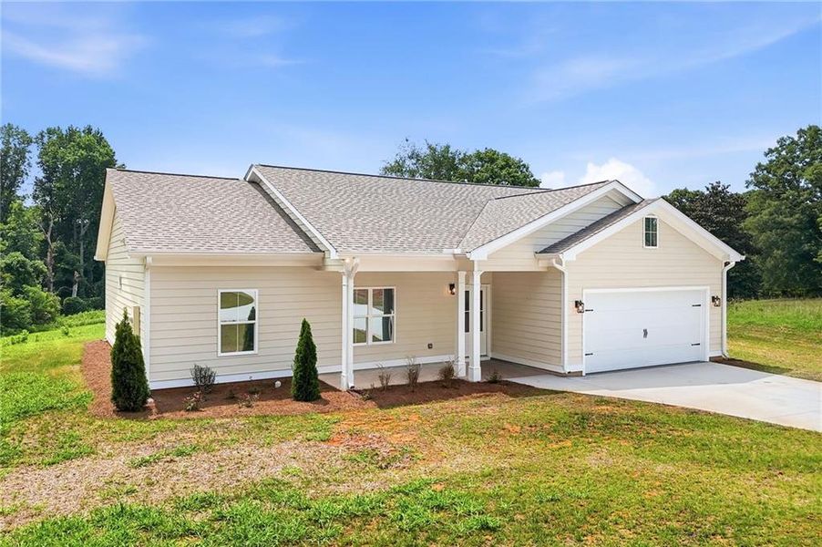 Front exterior of a new home in , Jasper, GA, highlighting curb appeal (Image 23).