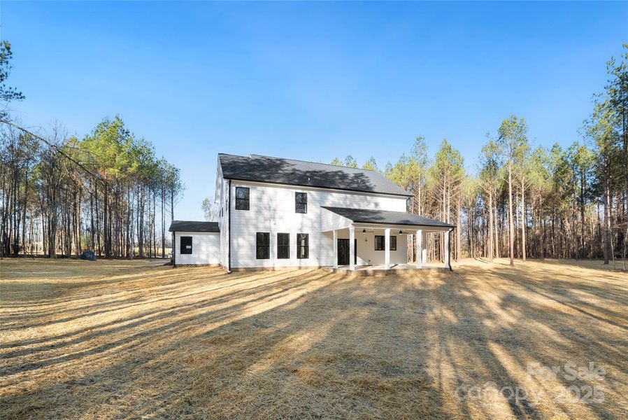 Exterior details and patio area of a home in , Wingate (Image 27).