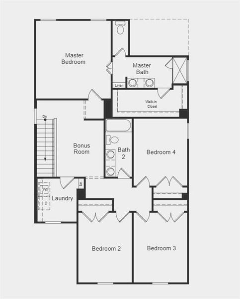 Structural options added include: Extended covered patio, upper laundry room cabinets, and pre-plumb for future water softener.