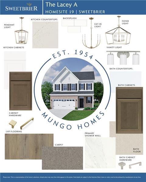 Sample of building materials used in homes in Sweetbrier, Durham (Image 19).