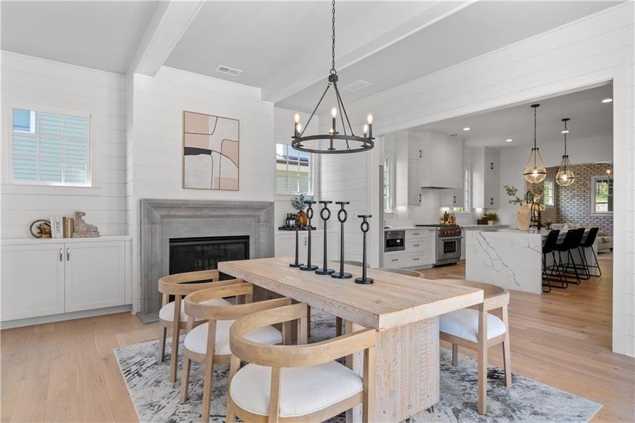 Furnished interior view inside a new home in Vickery, Cumming (Image 17). Furnished interior view inside a new home in Vickery, Cumming (Image 17).