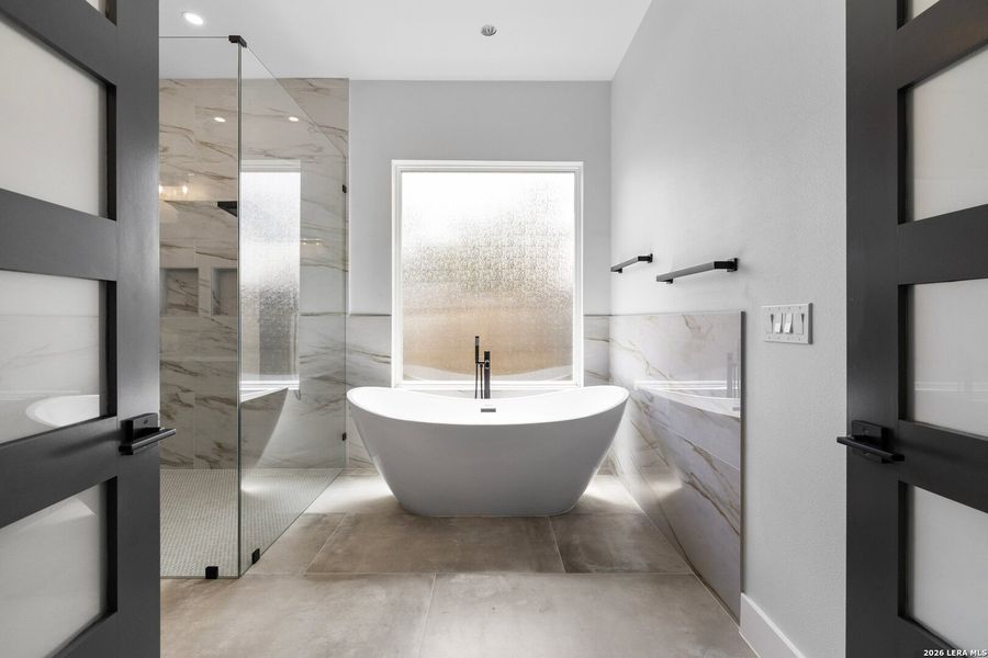 Furnished interior view inside a new home in , Leander (Image 20).