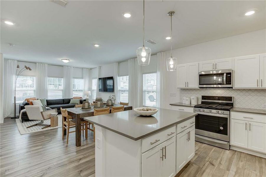 Furnished interior view inside a new home in Laurelwood, Douglasville (Image 11).