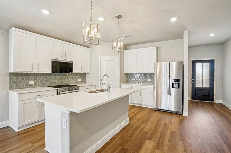 Photo is not of the actual home, but is an inspirational photo of builder’s model home and may depict options, furnishings, and/or decorator features that are not included.