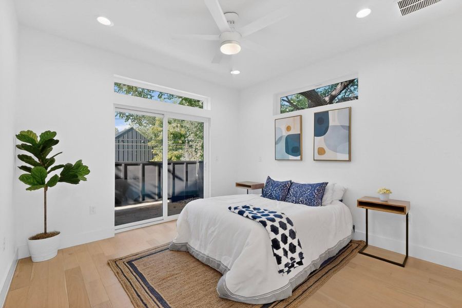 Furnished interior view inside a new home in , Austin (Image 9).