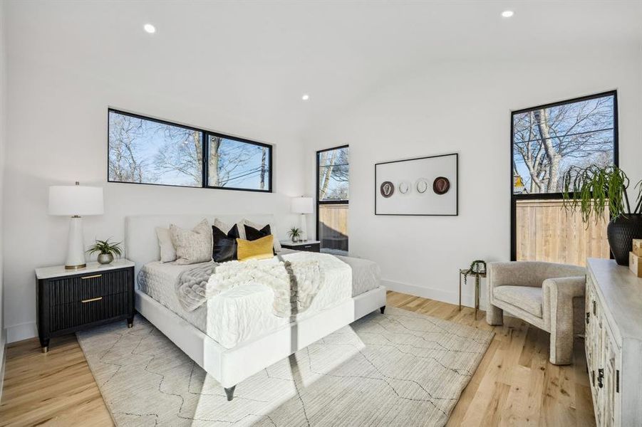 Furnished interior view inside a new home in , Dallas (Image 11).