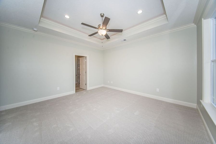 Representative unfurnished interior of a home built from the Mediterranean by Enchanted Homes in Messer Farms, Inman (Image 36).