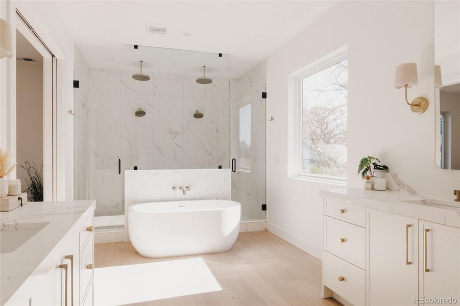 Furnished interior view inside a new home in , Wheat Ridge (Image 6).