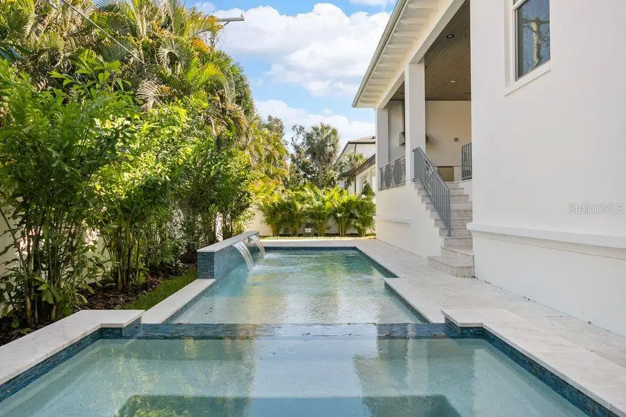Exterior details and patio area of a home in , Tampa (Image 2). Exterior details and patio area of a home in , Tampa (Image 2).
