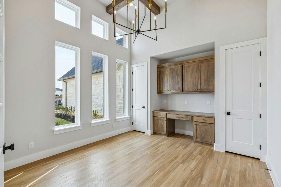 Spacious, unfurnished interior of a new home in The Vines, Haslet (Image 20).