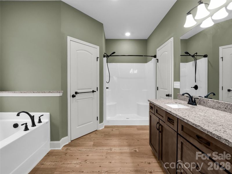Furnished interior view inside a new home in , Rutherfordton (Image 11).