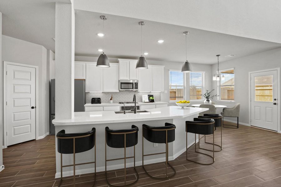 Gourmet kitchen (*Photo not of actual home and used for illustration purposes only.)