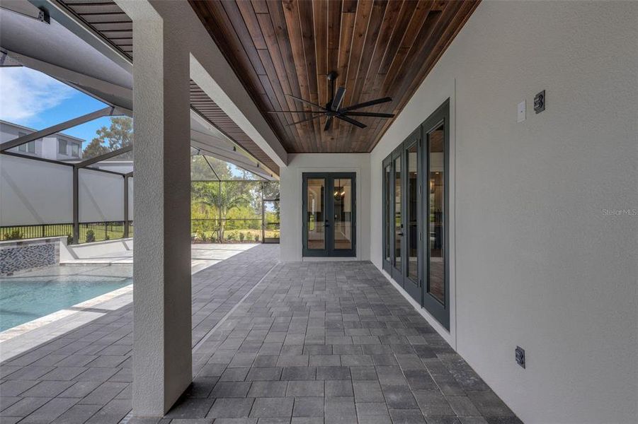 Exterior details and patio area of a home in , Lakeland (Image 25). Exterior details and patio area of a home in , Lakeland (Image 25).