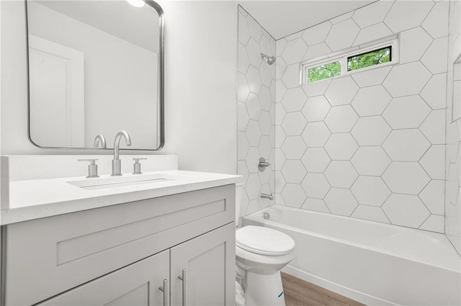 Furnished interior view inside a new home in , Atlanta (Image 29). Furnished interior view inside a new home in , Atlanta (Image 29).