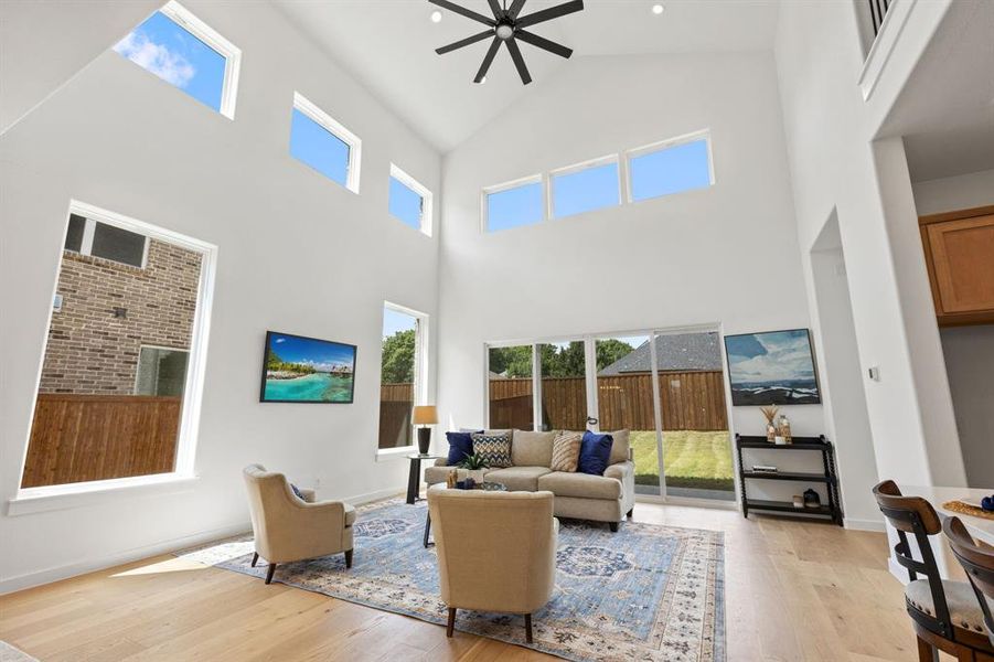 Furnished interior view inside a new home in , Garland (Image 4).