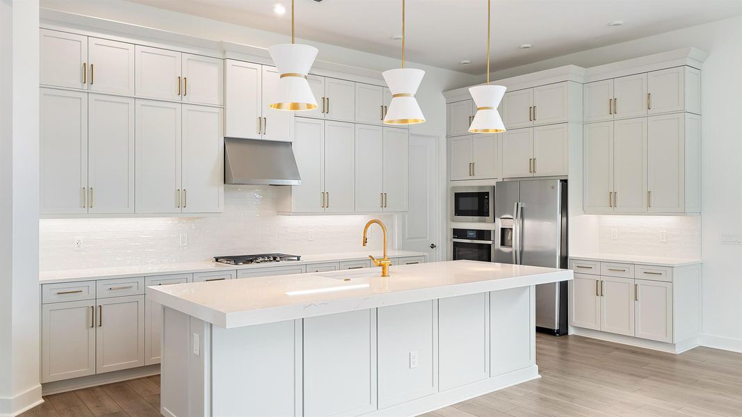 Furnished interior view inside a new home in L'Ambiance at Avenir, Palm Beach Gardens (Image 5).