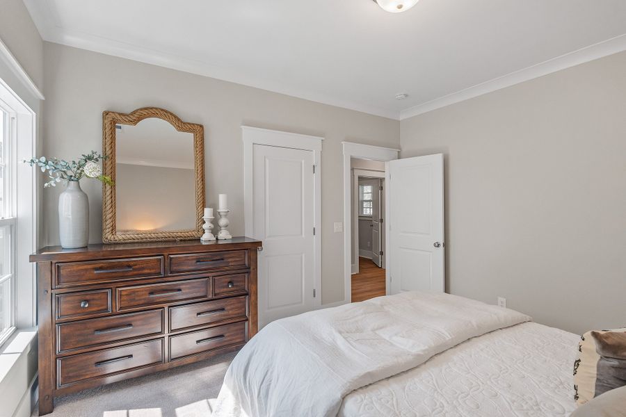 Representative furnished interior of a home built from the Grantville by Bill Clark Homes in The Sanctuary at Sunset Beach, Sunset Beach (Image 36).