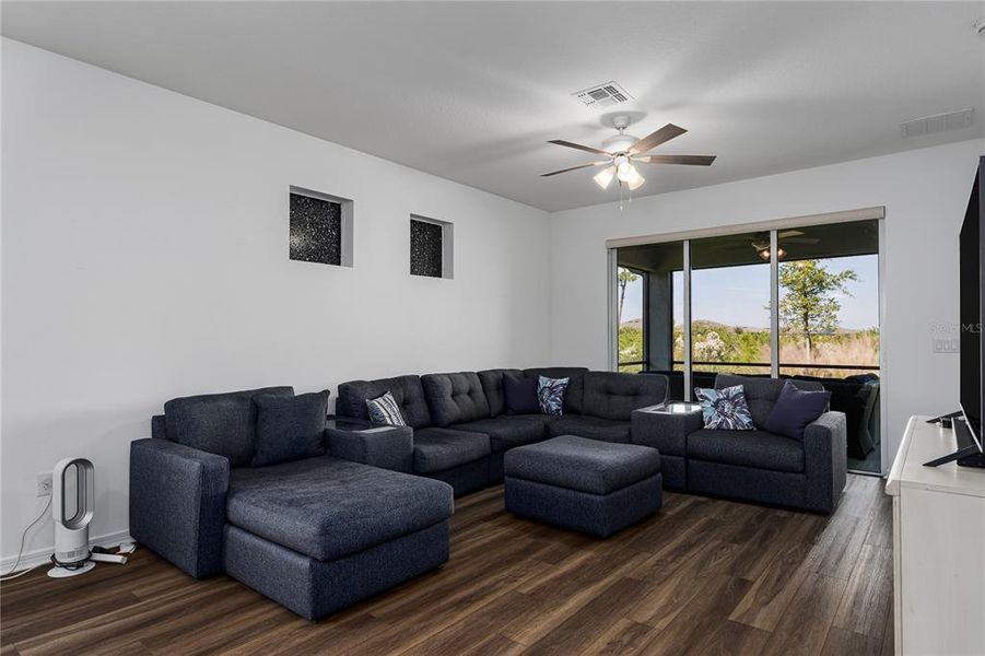 Furnished interior view inside a new home in Del Webb BayView, Parrish (Image 8).