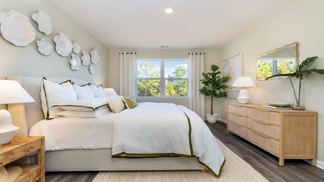 Furnished interior view inside a new home in The Forest at Black Bear, Longs (Image 6).