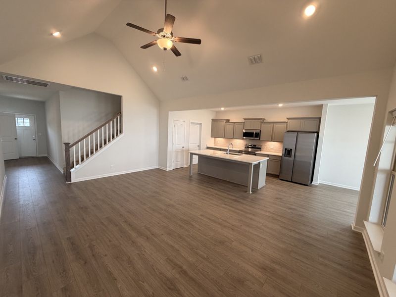 Furnished interior view inside a new home in Salem Landing, Murfreesboro (Image 8).