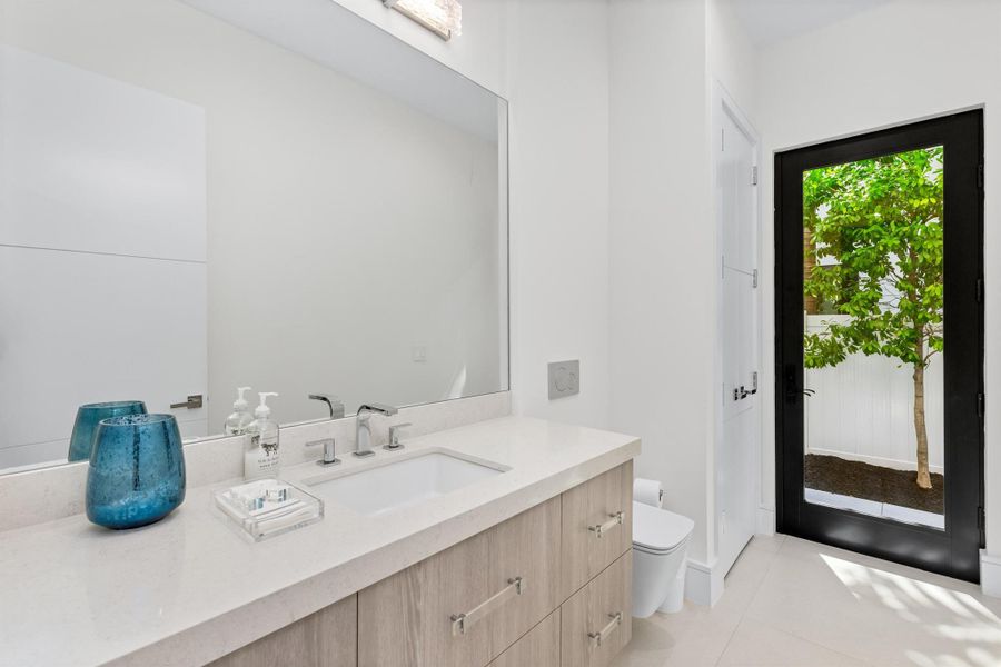 Furnished interior view inside a new home in , Boca Raton (Image 24). Furnished interior view inside a new home in , Boca Raton (Image 24).