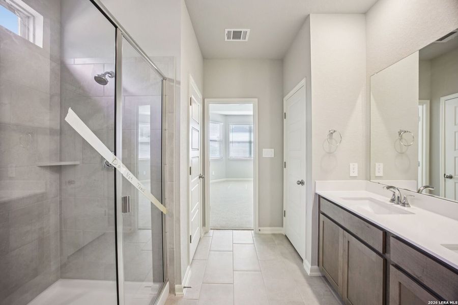 Furnished interior view inside a new home in Kallison Ranch, San Antonio (Image 13). Furnished interior view inside a new home in Kallison Ranch, San Antonio (Image 13).