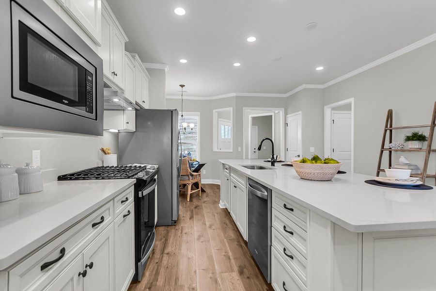 Furnished interior view inside a new home in , Summerville (Image 4).