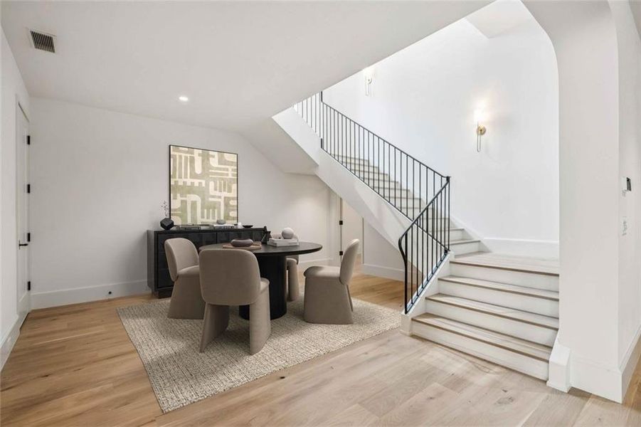 Furnished interior view inside a new home in , Atlanta (Image 25).