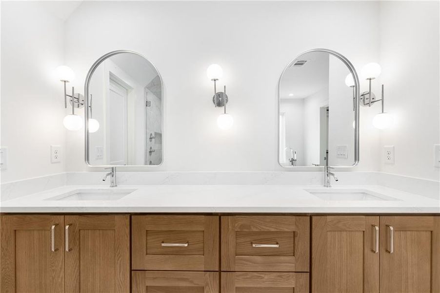 Furnished interior view inside a new home in , Smyrna (Image 6).
