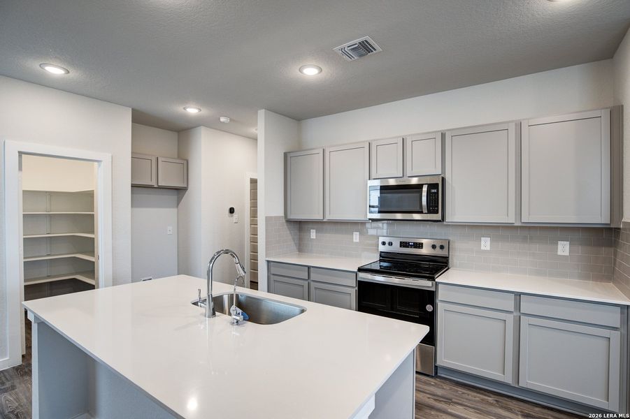 Furnished interior view inside a new home in Park Place, New Braunfels (Image 3).