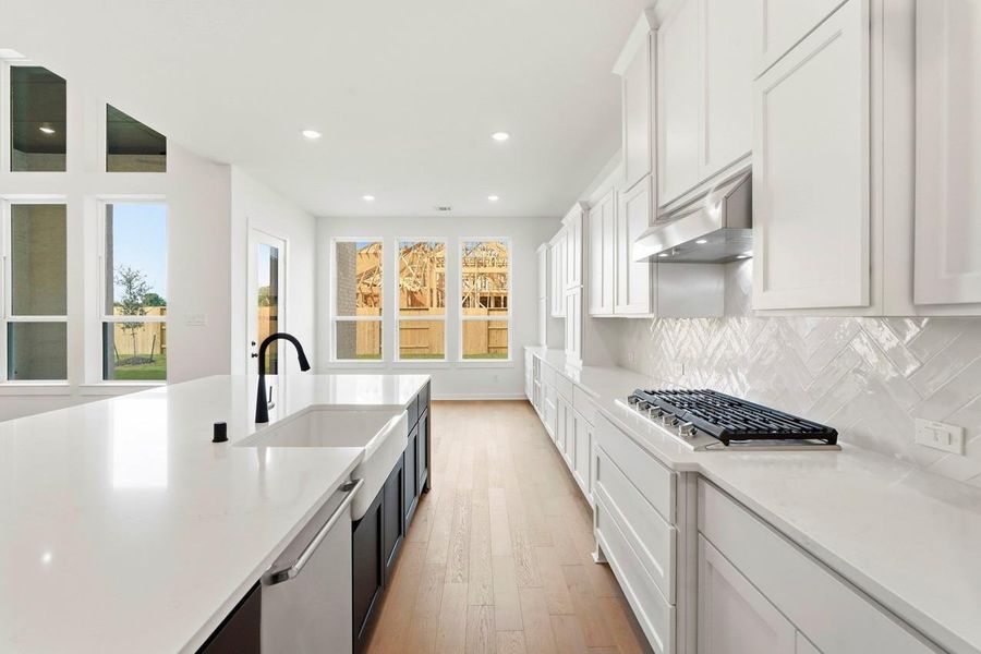 Kitchen designed for entertaining