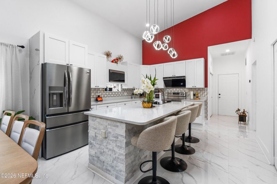 Furnished interior view inside a new home in , Jacksonville (Image 25).