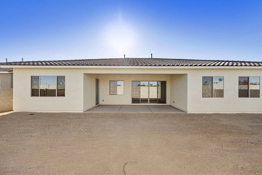 Exterior details and patio area of a home in Salero, Phoenix (Image 2). Exterior details and patio area of a home in Salero, Phoenix (Image 2).