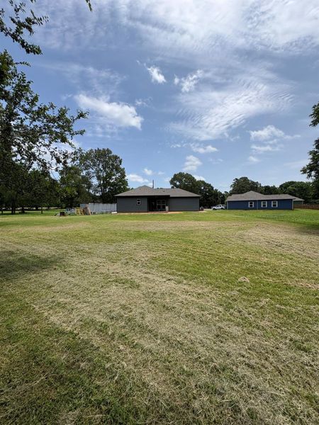 Large yard for entertaining