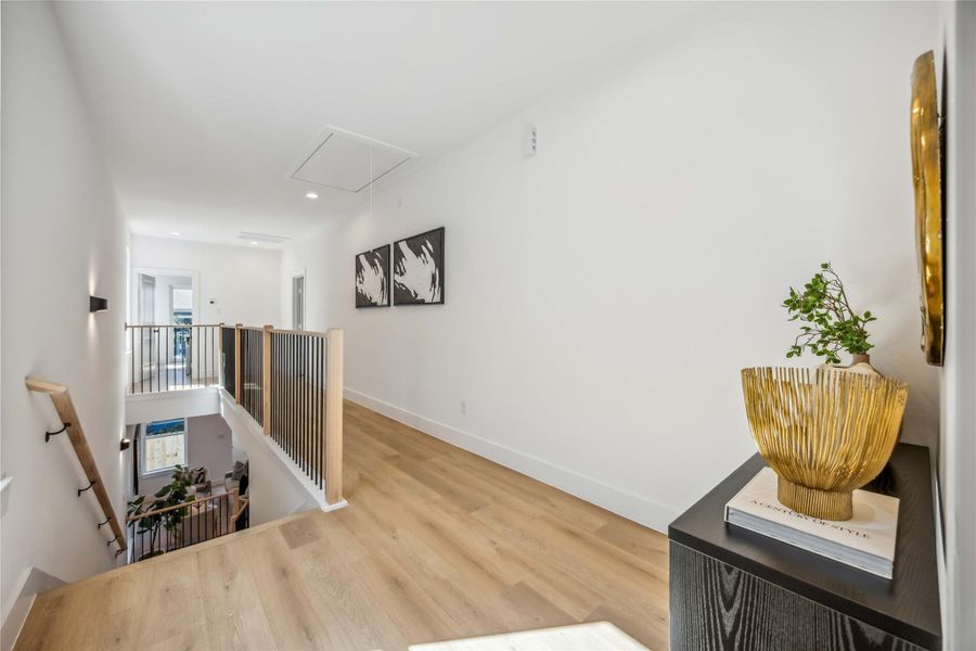 Furnished interior view inside a new home in , Houston (Image 15).