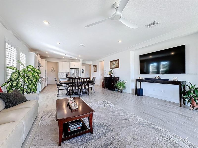 Furnished interior view inside a new home in , Nokomis (Image 35).