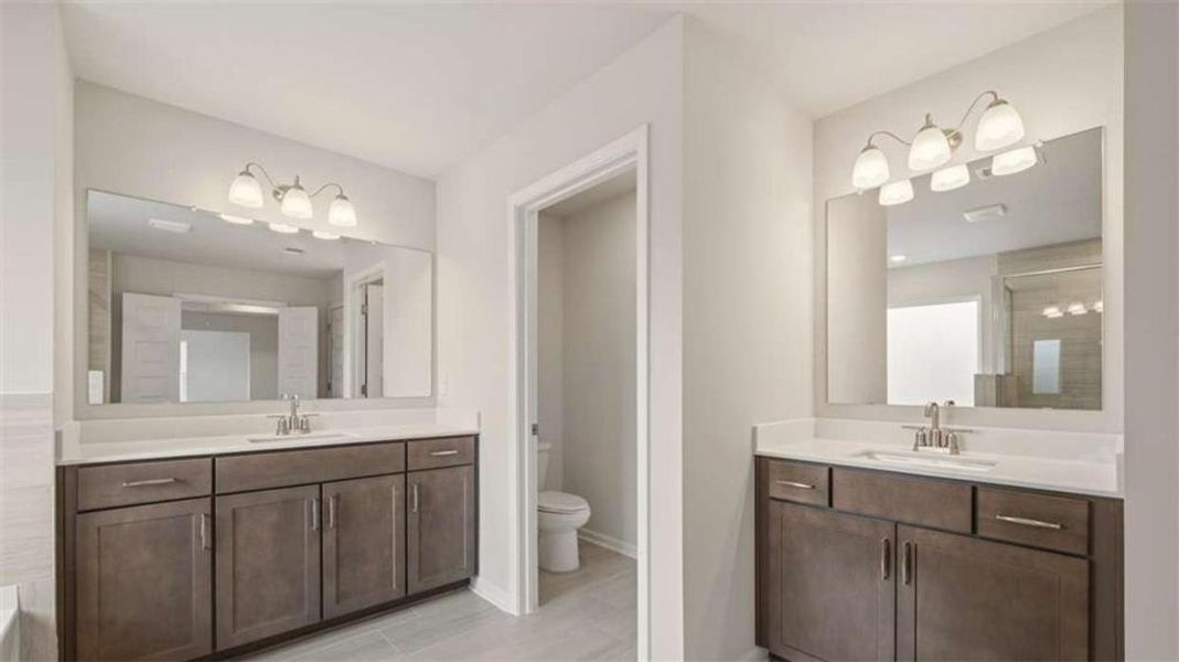 Furnished interior view inside a new home in The Gates at Pates Creek, Hampton (Image 10).