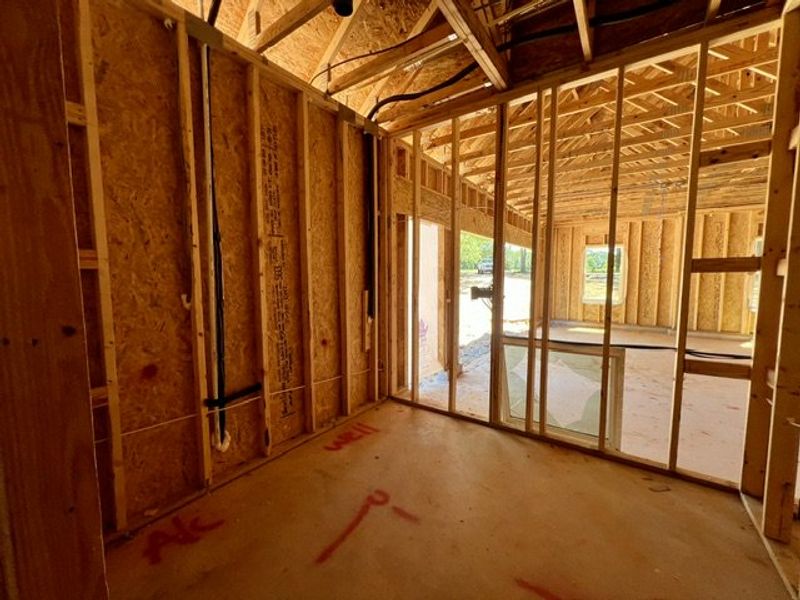 In-progress construction of a new home in Kimbell Acres, Pine Mountain, GA (Image 8).