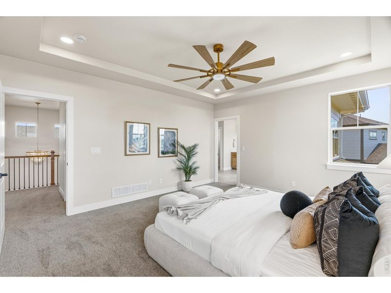 Furnished interior view inside a new home in , Windsor (Image 17).