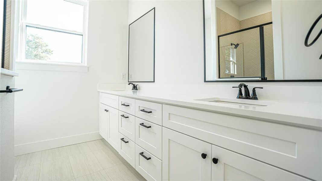 Furnished interior view inside a new home in , Burleson (Image 10).